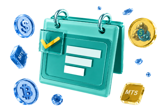 Economic calendar illustration